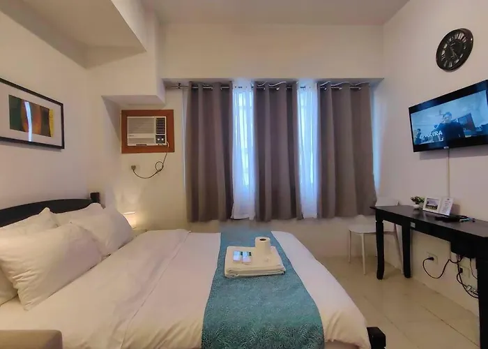 Citispace 1br Condotel At Ridgewood Towers Near Bgc Airport #rw15a